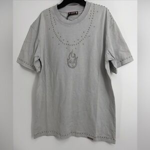 TENACITI Studios Men’s Studded Tenacious Glow Shirt Sz Small RARE